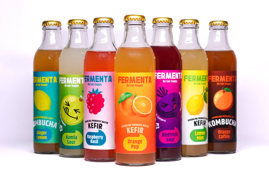 Mixed Tasters Pack – 7 Fermented Probiotic Drinks | FERMENTA