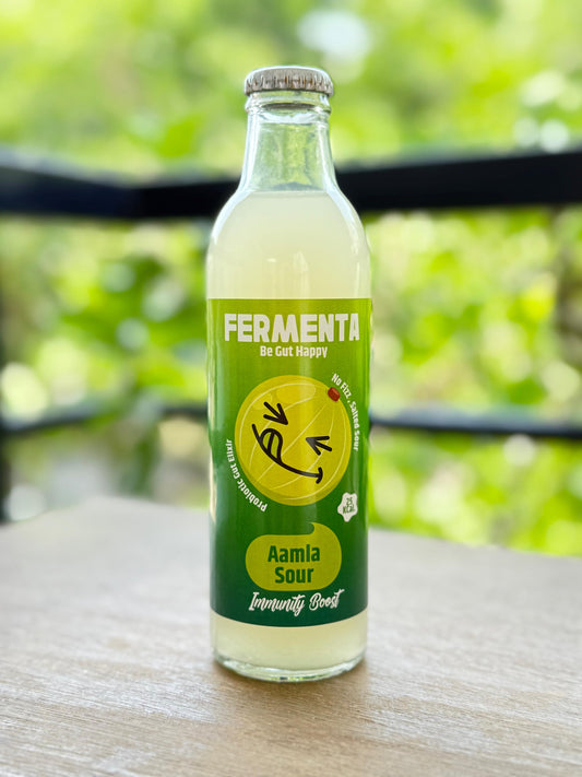 Aamla Sour-Fermented Probiotic Elixir for Gut Health | 100% Natural & Vegan | Gut Health & Immunity Boost